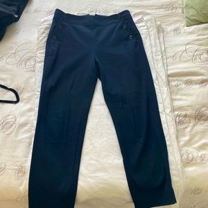 Navy Club Monaco dress pants. Size 6.